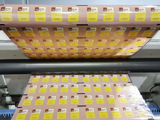 Oripack amarillo que suelda el papel de aluminio en caliente a prueba de humedad para la comida Packging