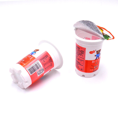 taza plástica del yogur de 4.7oz 140ml que congela la taza plástica disponible ISO del helado