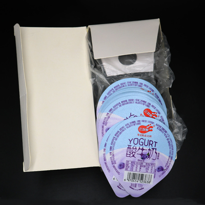 Las tapas de la hoja del yogur del ODM que partían MOPP cortaron la impresión de cogida del ojo con tintas de la taza del ANIMAL DOMÉSTICO