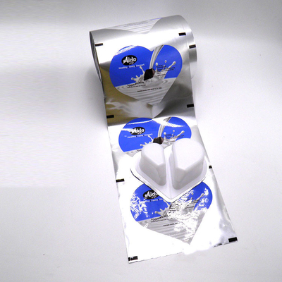 90 micrones categoría alimenticia de aislamiento de la taza del yogur de la película de rollo del papel de aluminio de 100 micrones