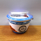 Taza plástica modificada para requisitos particulares disponible de la bebida de leche del yogur de la categoría alimenticia con la tapa del papel de aluminio