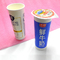 tazas de papel Leakeproof del yogur de 180ml 200ml tazas del helado de 6 onzas con las tapas