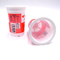 taza plástica del yogur de 4.7oz 140ml que congela la taza plástica disponible ISO del helado