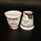 tazas plásticas disponibles del yogur de la taza 170ml con las tazas del yogurt congelado de las tapas