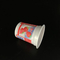 tazas plásticas 67-125ml con tazas plásticas de las tazas del yogurt congelado del logotipo las mini