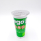 Envases plásticos de encargo 11oz del yogurt congelado de las tazas del yogur de la categoría alimenticia del helado