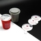 ODM de la taza de los PP del jugo de la salsa de las tapas del papel de aluminio del yogur de Oripack los 5.7in