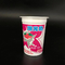 yogur 160ml que empaqueta la taza plástica del helado de los PP con las tapas de la hoja
