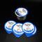 La corrosión anti pre cortada hermética ISO9001 de las tapas del yogur fácil pela apagado